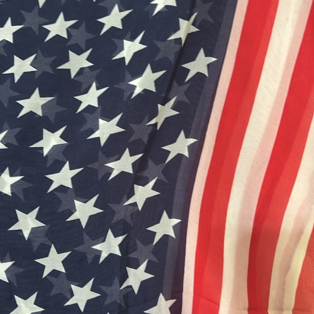 American Flag scarf / wrap